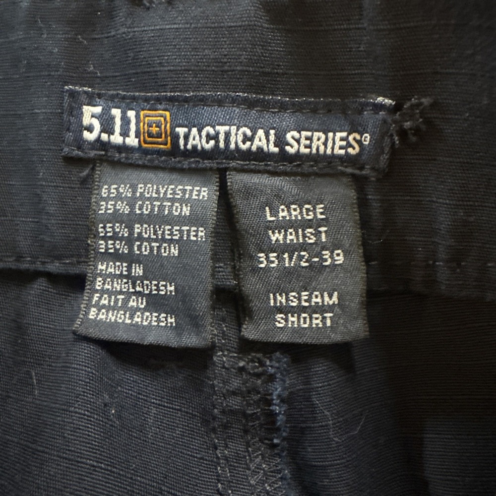 5.11 Tatical Pants Mens Sz Large‎ 36 x 29 Regular Blue TDU Cargo Utility Ripstop - Picture 3 of 9